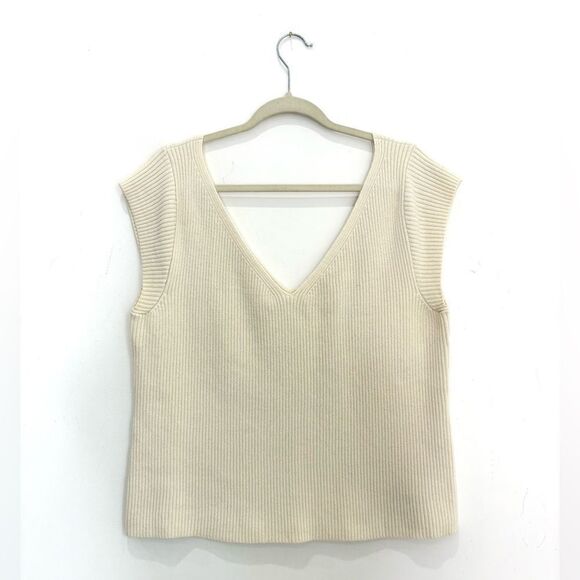 Mara Hoffman V neck sweater vest - Picture 3 of 5